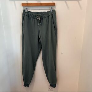 Women’s Lululemon Olive Green Jogger Pants - read description